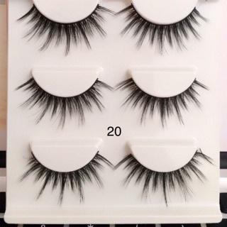 Lông mi chồn 3d 20