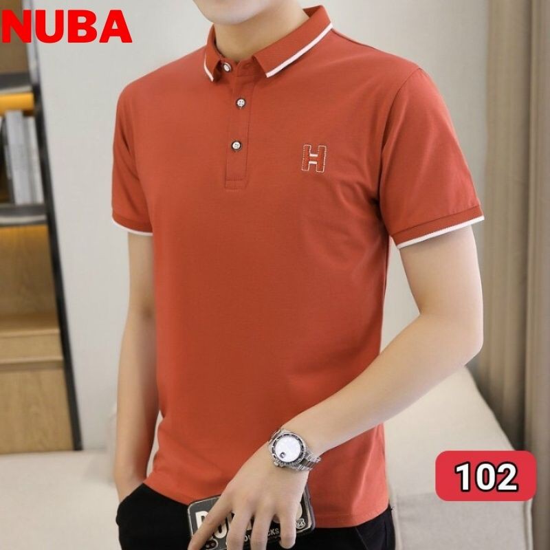 Áo thun nam nữ cổ bẻ cao cấp, ao phông chất vải polo, thấm hút mồ hôi  102 TAKA