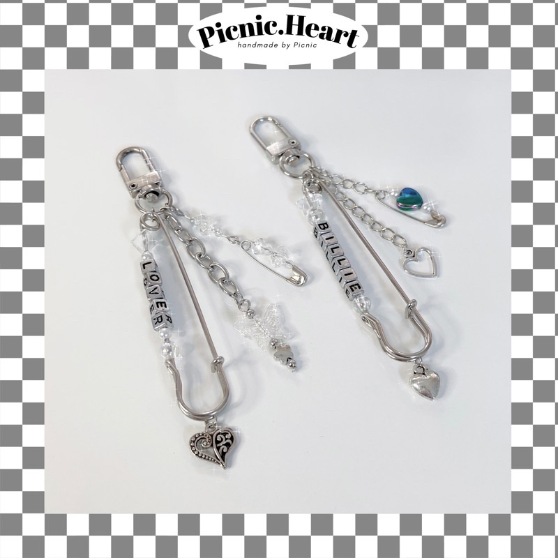 Móc khoá tên kim YOUR NAME