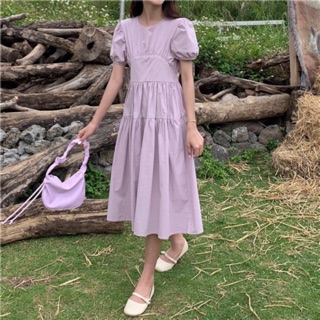Đầm tím korea