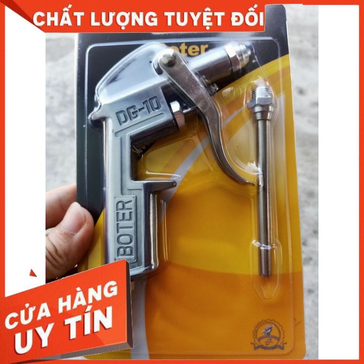 Súng xịt hơi, súng xì khô nhật 2 đầu vòi hiệu BOTER❖chuyên dụng lắp đặt xì hơi, xịt khô❖ nhỏ gọn, bền, dễ dàng sử dụng