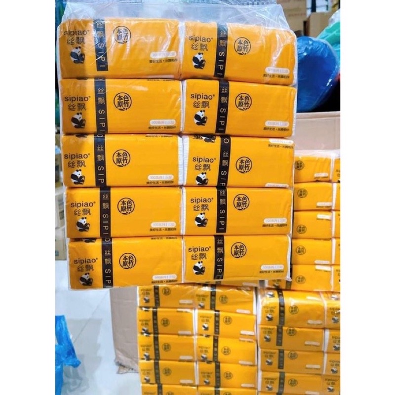 Giấy ăn gấu trúc  màu trắng siêu dai hàng việt nam chất lượng cao công nghệ nhật bản