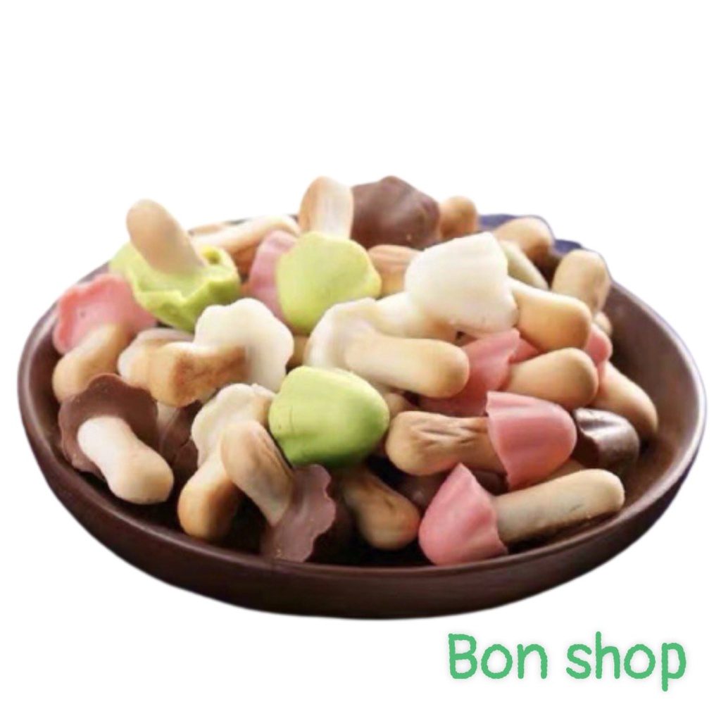 BÁNH QUY NẤM- BÁNH NẤM ĐỦ VỊ HỘP 220G