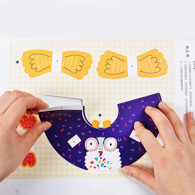 Đồ chơi gấp giấy 3D dành cho bé rèn luyện tư duy sự khéo léo