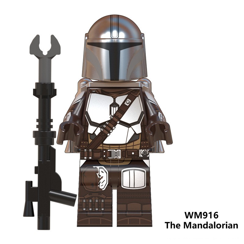 Minifigures Star Wars Các Mẫu Nhân Vật Trong Seri Phim The Mandalorian WM6085
