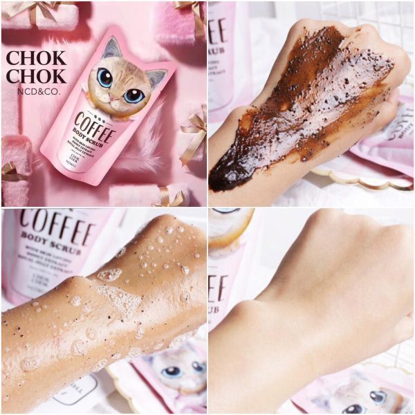 Tẩy Da Chết Toàn Thân Chok Chok Coffee Body Scrub 200g