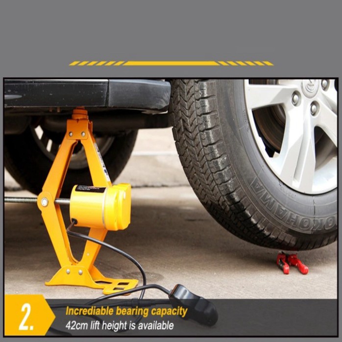 Sản Phẩm Bộ nâng kích gầm điện ô tô 12V thương hiệu cao cấp của Đức ROGTZ - TY35EJB - BẢO HÀNH 24 THÁNG