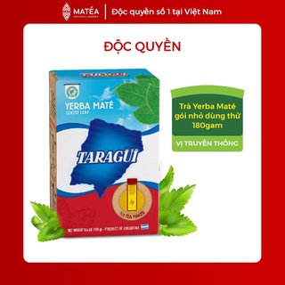 Trà Yerba Maté Taragui Loose Leaf - Vị truyền thống + Free túi lọc trà tái sử dụng