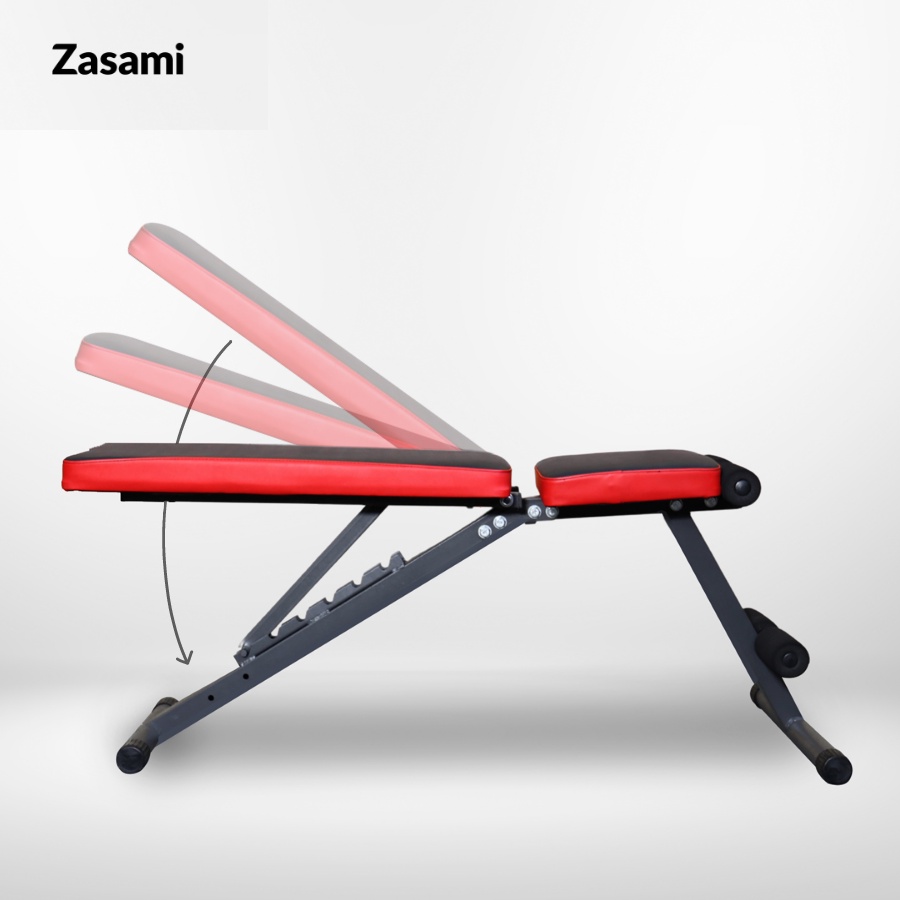 Ghế Tạ Đa Năng ZASAMI SGN-8611, Thiết bị tập gym tại nhà có 6 cấp độ điều chỉnh ghế bảo hành chính hãng