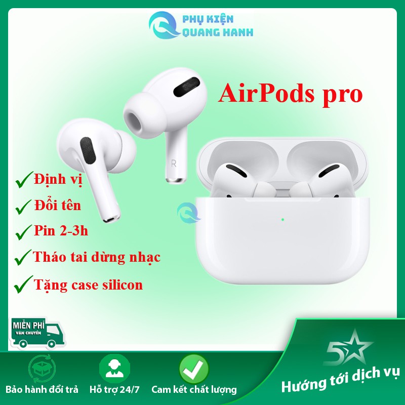 [Mã ELMS5 giảm 7% đơn 300K] 🌈Airpod Pro🌈 Bluetooth 5.0 - Đổi Tên Định Vị Xuyên Âm Chống Ồn | BigBuy360 - bigbuy360.vn