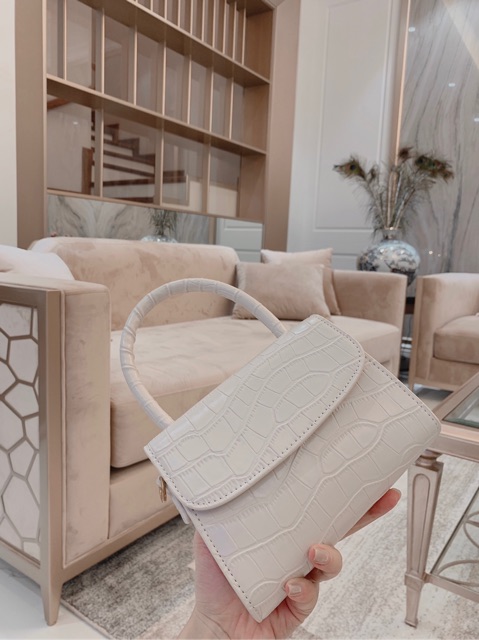 Túi mini By.far hot hit da vân rắn (chat trước khi đặt)