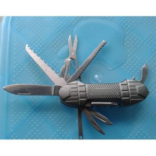 Móc Khóa Đa Năng - 14 IN 1. Kim loại chắc chắn 