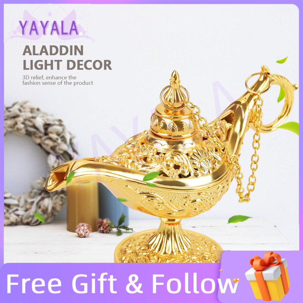 Mô Hình Cây Đèn Thần Aladin Phong Cách Cổ Điển Dùng Để Trang Trí