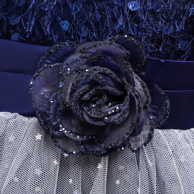 Đầm Công Chúa Cao Cấp TiNa’s House: Đính Sepuins vs Chân Váy Xoè Chuyển Màu... Cho Bé Từ 03-10 Tuổi (Hàng 05,06 Lớp).