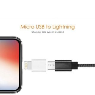 Đầu chuyển đổi từ cổng Micro USB sang cổng Lightning & Type C
