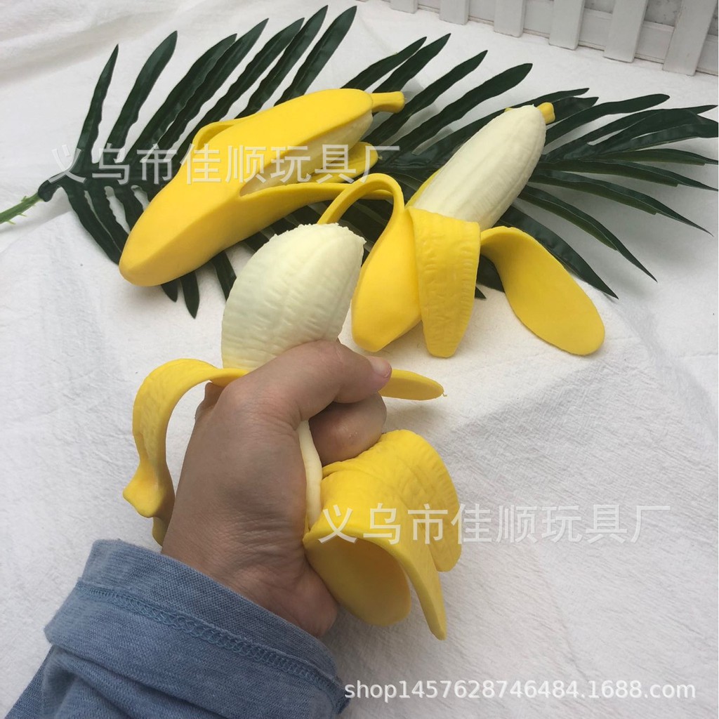  Gudetama chuối dai bóp dai mềm vàng squishy dùng mãi mua rẻ mua  C2200