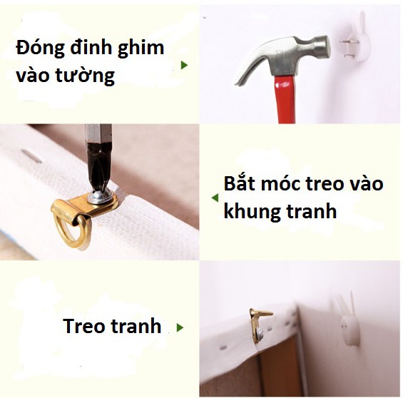 Tranh số hóa - Tranh tô màu theo số Con vật 40x50cm (Có khung)