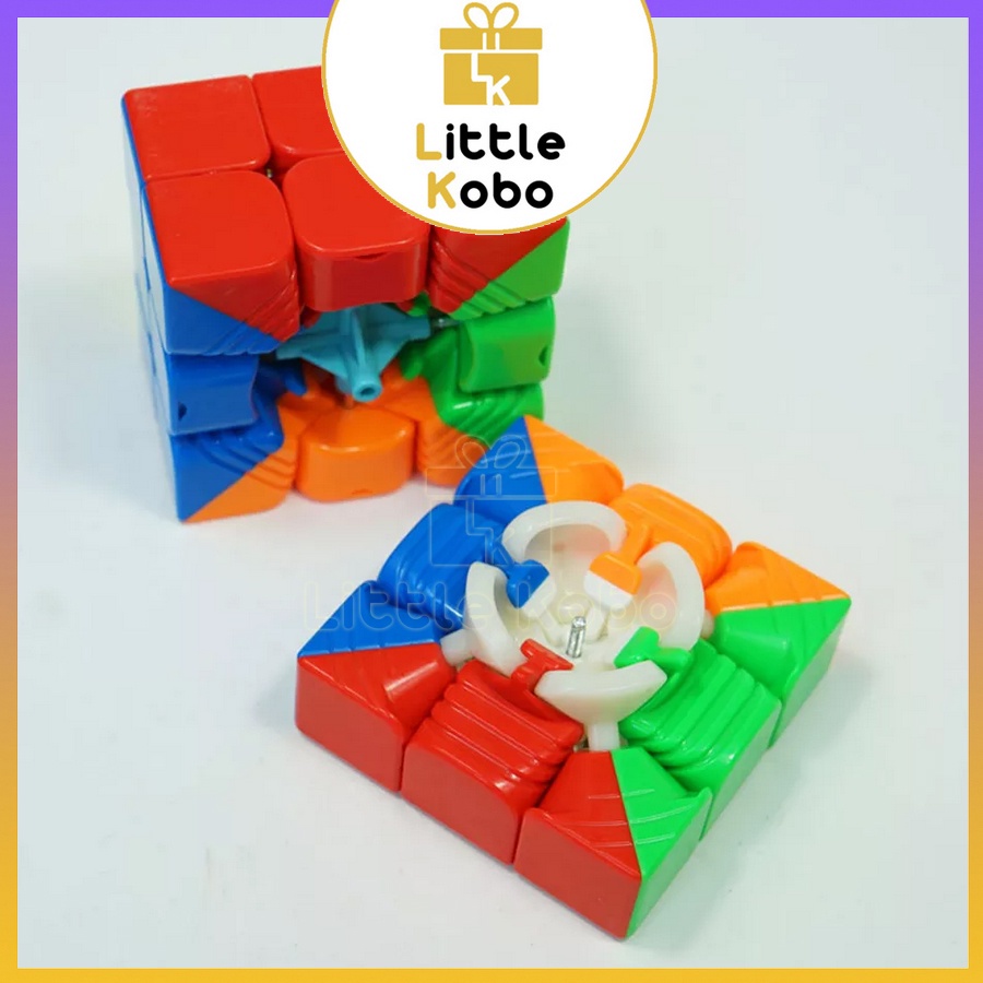 Rubik 3x3 YJ YuLong V2 M 3x3 YongJun V2M Nam Châm Rubic 3 Tầng Đồ Chơi Trí Tuệ Trẻ Em Phát Triển Tư Duy - Little Kobo