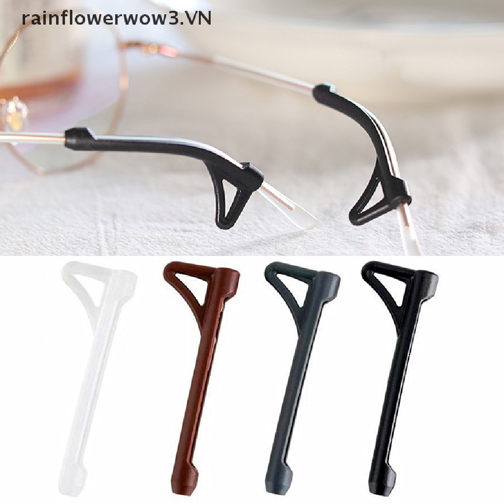 1 Cặp Móc Gắn Kính Mắt Bằng Silicone Chống Trượt