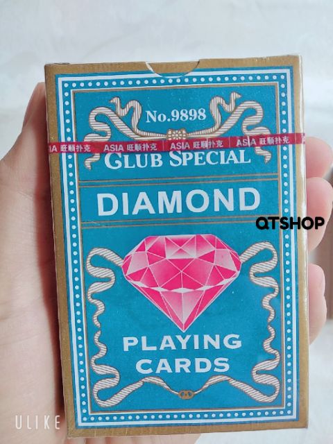 Bộ bài kim cương, tú lơ khơ xanh - đỏ