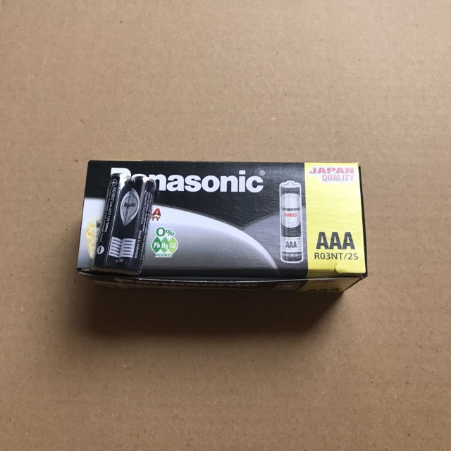 Pin AAA Panasonic NEO R03NT-2S Extra Heavy Duty.(đũa đen )