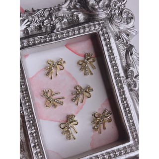 charm nơ quốc dân cao cấp trang tri móng