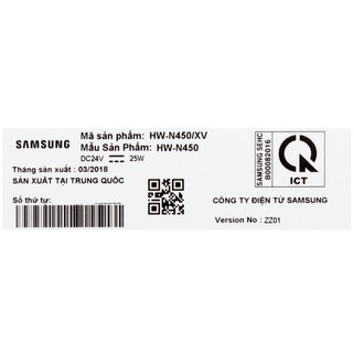 Loa thanh Samsung HW-N450/XV - 320W