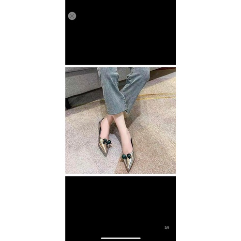 Giày si mũi nhọn