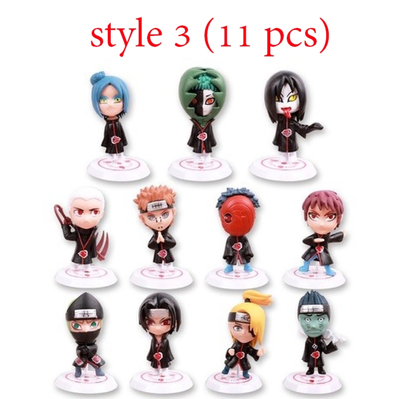 Mô Hình Nhân Vật Kakashi Trong Naruto Trang Trí Bánh