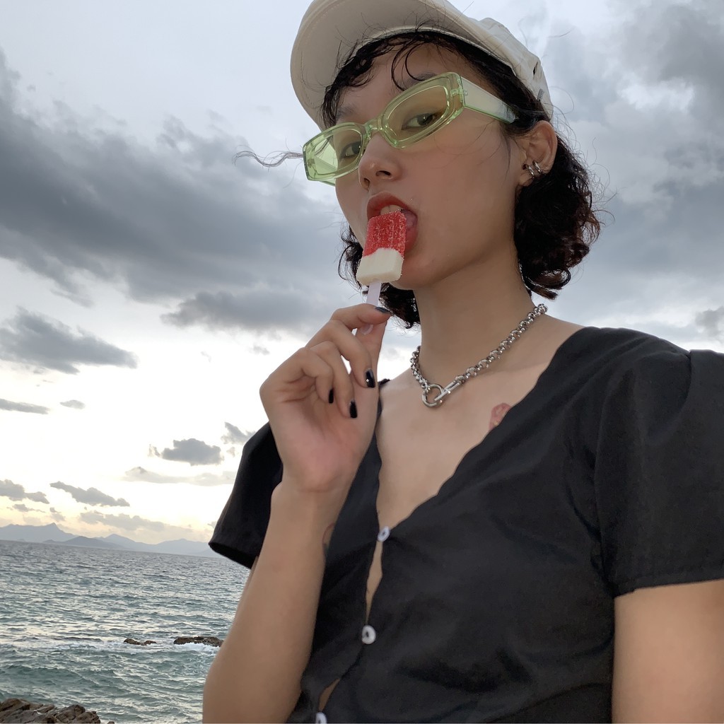 Kính mát gọng nhựa thời trang unisex gentle monster