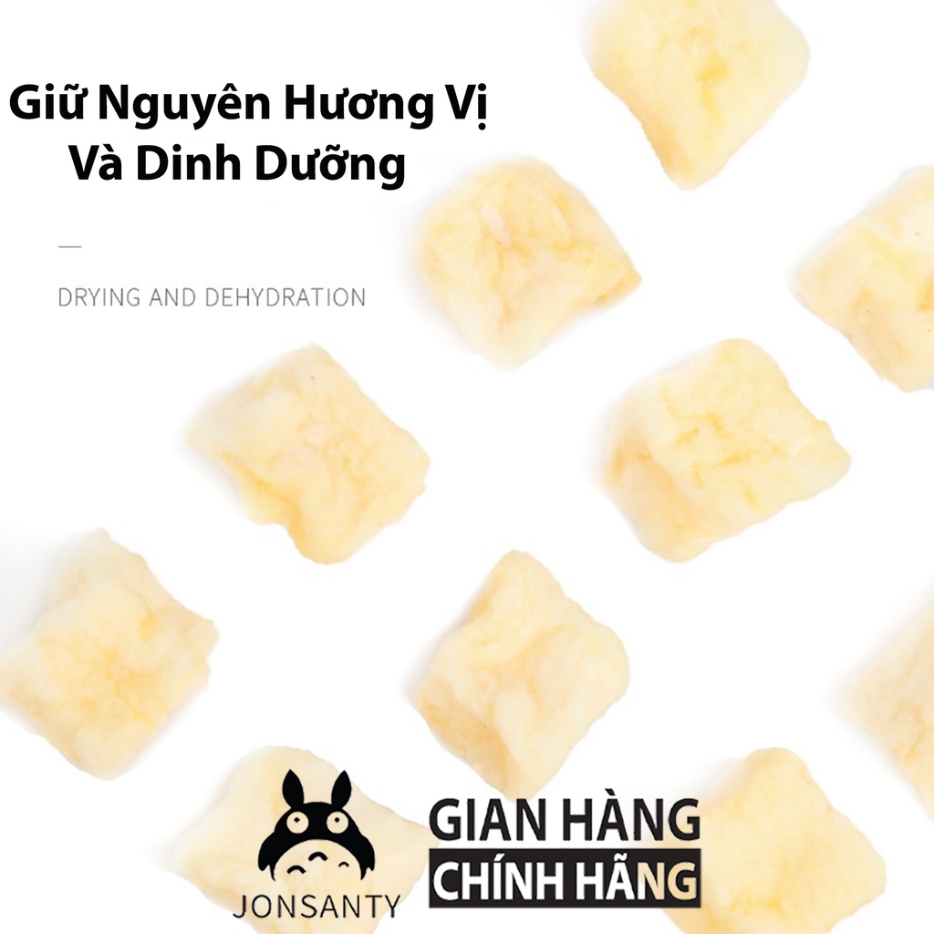 Táo sấy lạnh cho nhím, sóc bay, chuột hamster, thú cưng nhỏ, chim hộp 500ML hàng hãng JONSANTY CST032