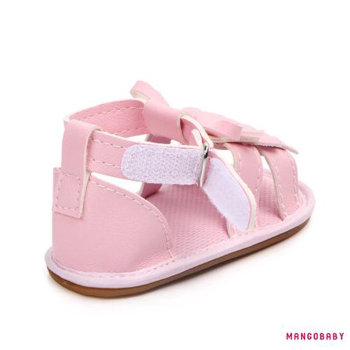 Giày sandal tua rua buộc dây chất liệu da cho bé gái