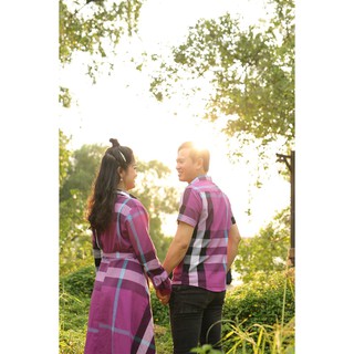 Set Sơ Mi Váy Fig Tree BBR Tím Thời Trang Cá Tính