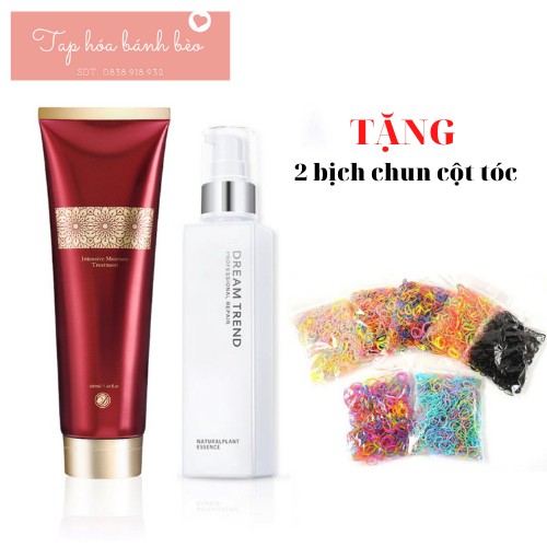 [COMBO XẢ DƯỠNG] MASK DƯỠNG TÓC + ESSENCE DƯỠNG TÓC AHA DREAM TREND