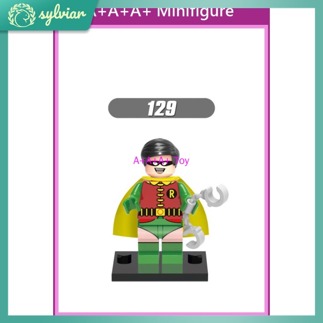 Mô Hình Lego Mini X0111 Siêu Anh Hùng Batman Robin Joker