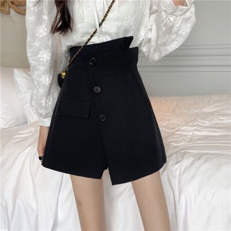 CHÂN VÁY CHÉO TÀ PHỐI NÚT XINH LT5 | BigBuy360 - bigbuy360.vn