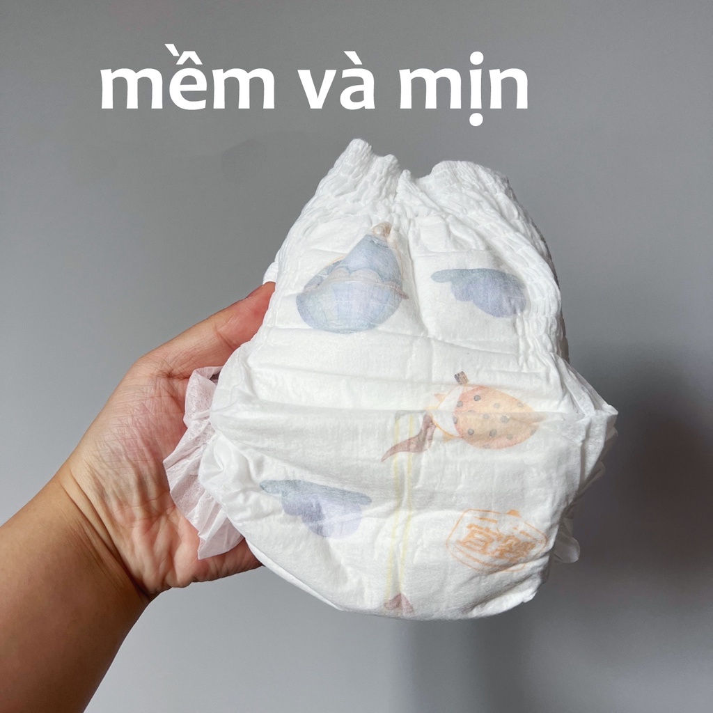 YIYING tã bỉm quần tả bỉm dùng dán tã quần em bé Dreamer Tã tên lửa M42/L38/XL36/XXL34/XXXL32hơi thở