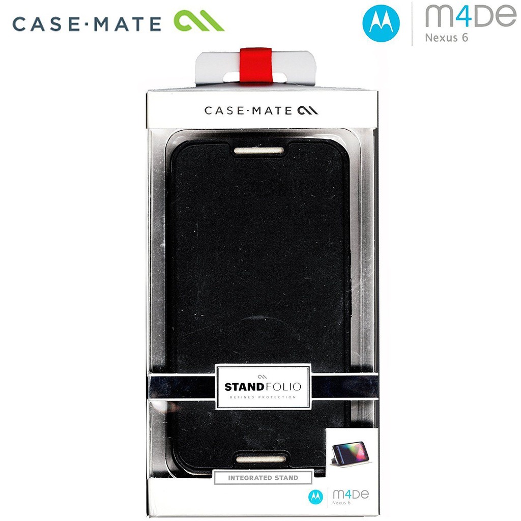 [XẢ KHO] Ốp lưng Case-Mate Stand Folio dành cho Google Nexus 6 - Đen