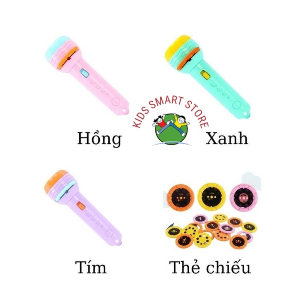 Đèn pin chiếu hình cho bé 24 hình động vật ngộ nghĩnh sắc nét