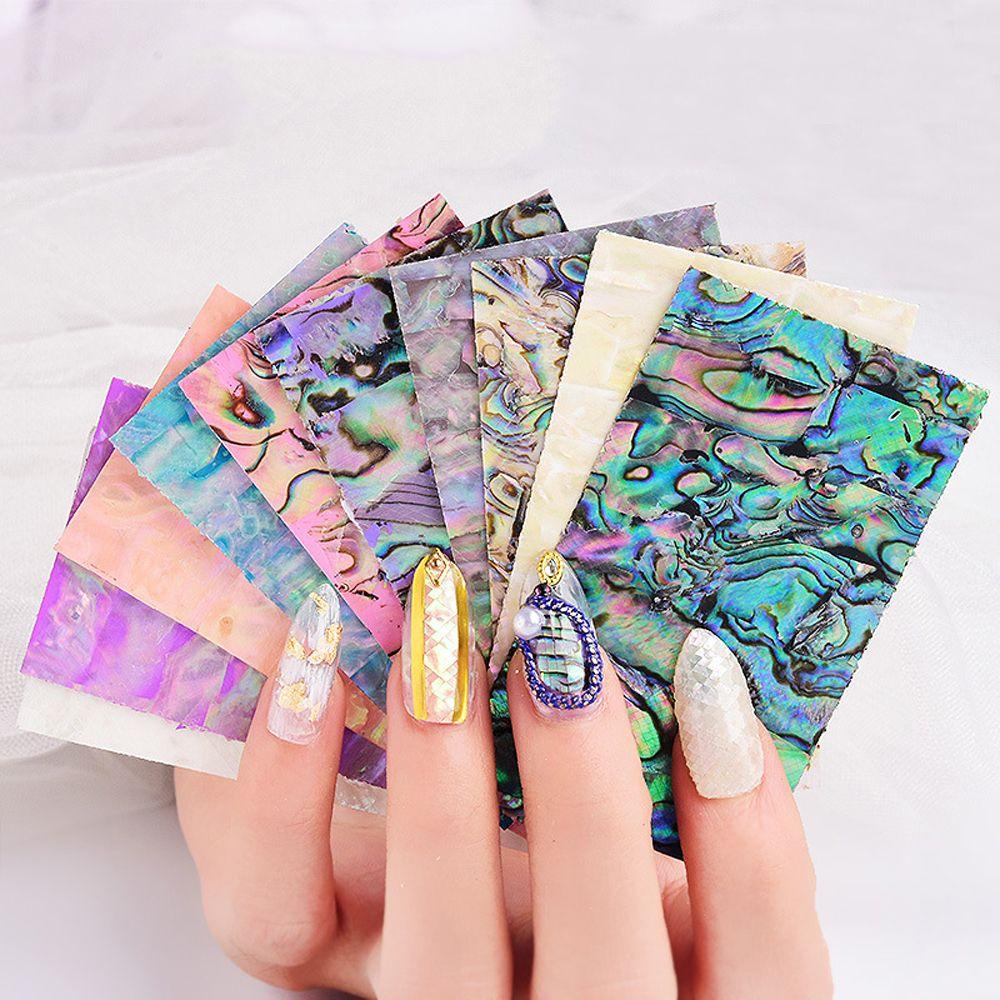 1 Miếng Dán Trang Trí Móng Tay Hình Vỏ Sò 3D