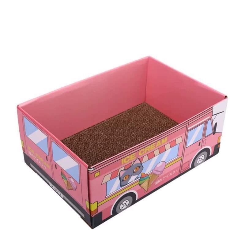 Thùng giấy bàn cào móng cho mèo cực yêu