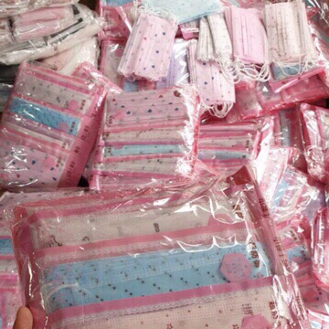 COMBO 10 KHẨU TRANG Y TẾ HOẠ TIẾT | BigBuy360 - bigbuy360.vn