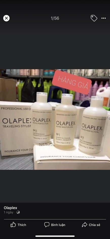 Bộ Olaplex phục hồi tóc 525ml