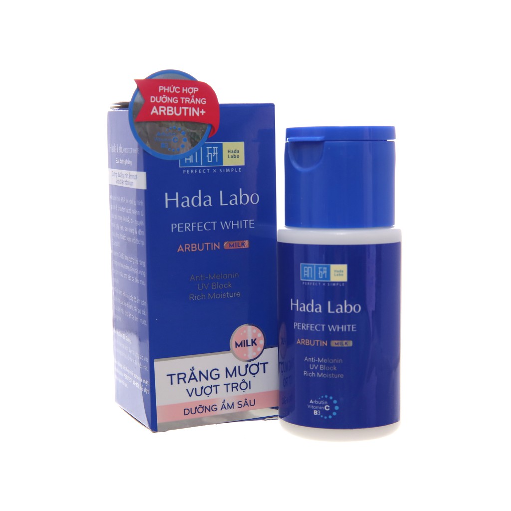 Sữa dưỡng trắng Hada Labo Perfect White 90ml