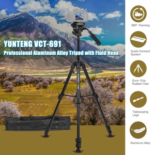 Chân máy ảnh Tripod Yunteng VCT-691