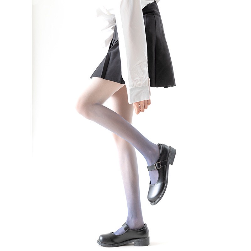 Quần tất siêu mỏng màu Gradient phong cách lolita Nhật Bản cho nữ NAY421