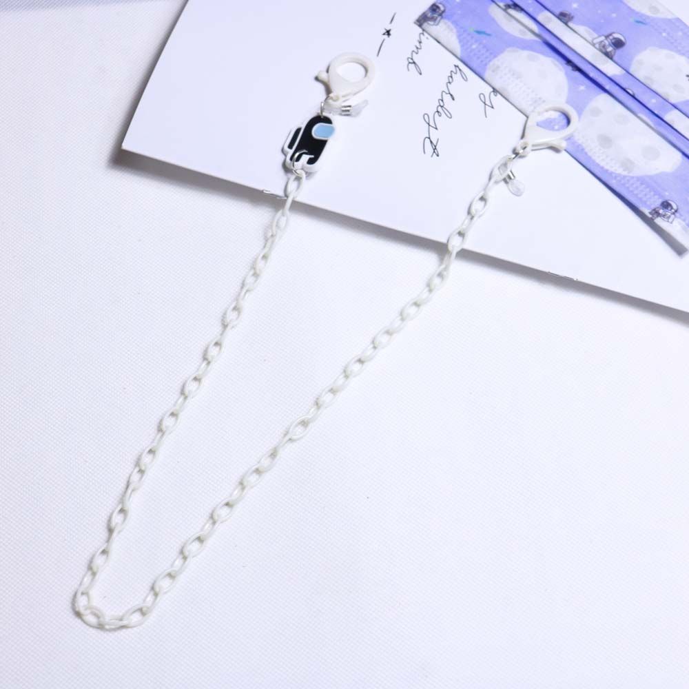 Dây đeo mắt kính bằng acrylic họa tiết dễ thương chống thất lạc tiện dụng cho học sinh