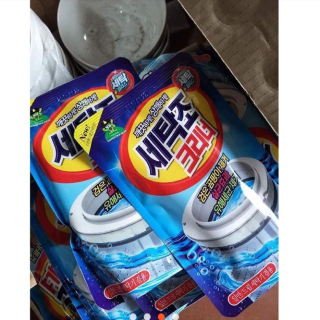 Gói tẩy lồng máy giặt