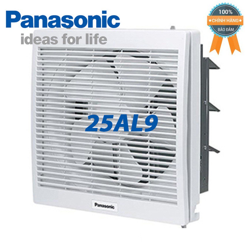 Quạt hút âm trần Panasonic FV-25AL9(khoét lỗ vuông 30mm) THAY BẰNG MÃ FV-25AL1