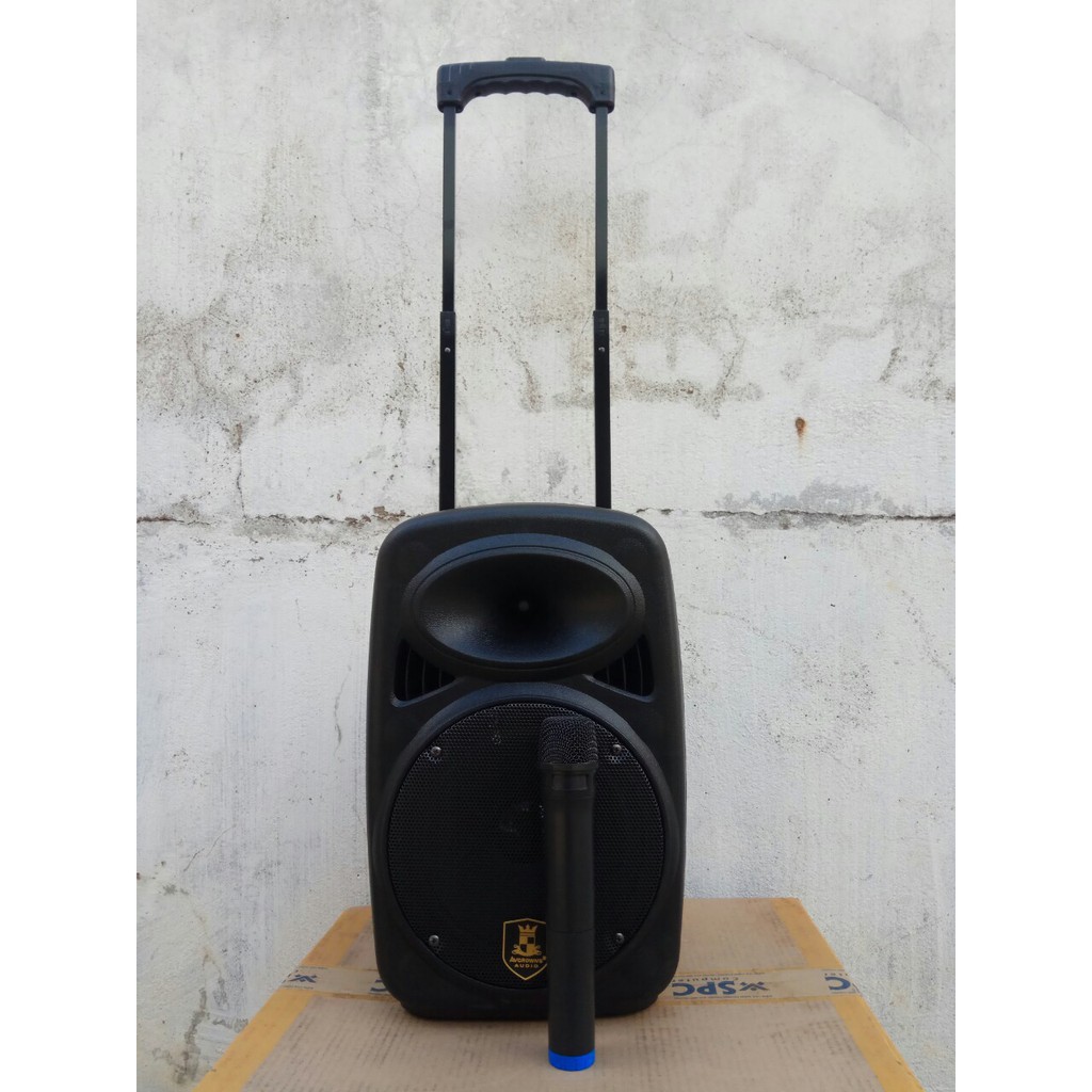 Loa kẹo kéo Karaoke chính hãng Bluetooth không dây Rất To + Tặng mic không dây hát Karaoke JC77 Loại Tốt